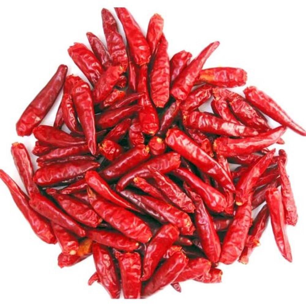 surya SURYA 200g RED CHILLI (LAL MIRCHI) WHOLE WITHOUT STEM |100% Natural Whole Spices