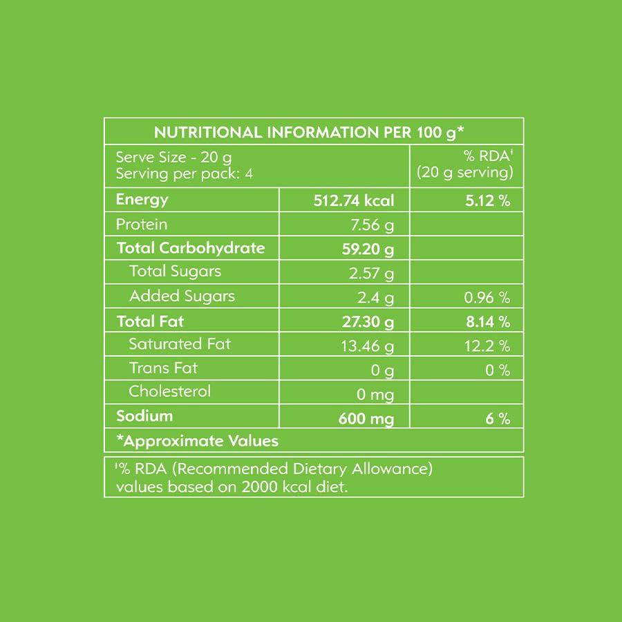 THE THEATRE PROJECT The Theatre Project Kettle Cooked Chips, Sour Cream & Onion Chips, Potato Chips, Combo Pack of 5 Pouch, 410g