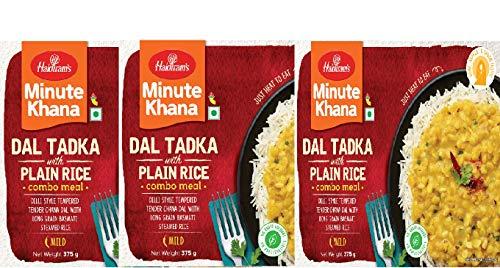 Haldiram's Haldiram's Ready to Eat Yellow al Tadka with Plain Rice (375 g) X 3 Pcs