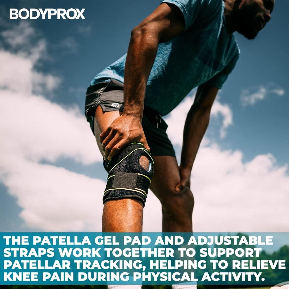 Bodyprox Bodyprox Knee Brace with Side Stabilizers & Patella Gel Pads for Knee Support (Extra Large)