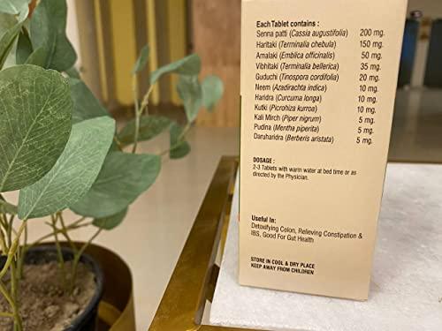 DAKSHITH AYURVEDA DETOX11 Liver Detox tablets, Intestine cleanse & detox tablets for Men Women Detox Ayurvedic tablets Improve Digestion