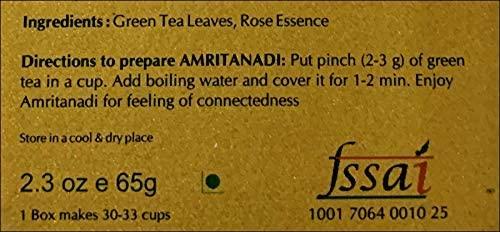 Blue Nectar Blue Nectar Amritanadi Assam Rose Green Tea Leaves with Himalayan Rose (50 g + 15 g FREE| 33 cups). Loose Green Tea Leaves with No Tea Dust. Only Leaf Green Tea