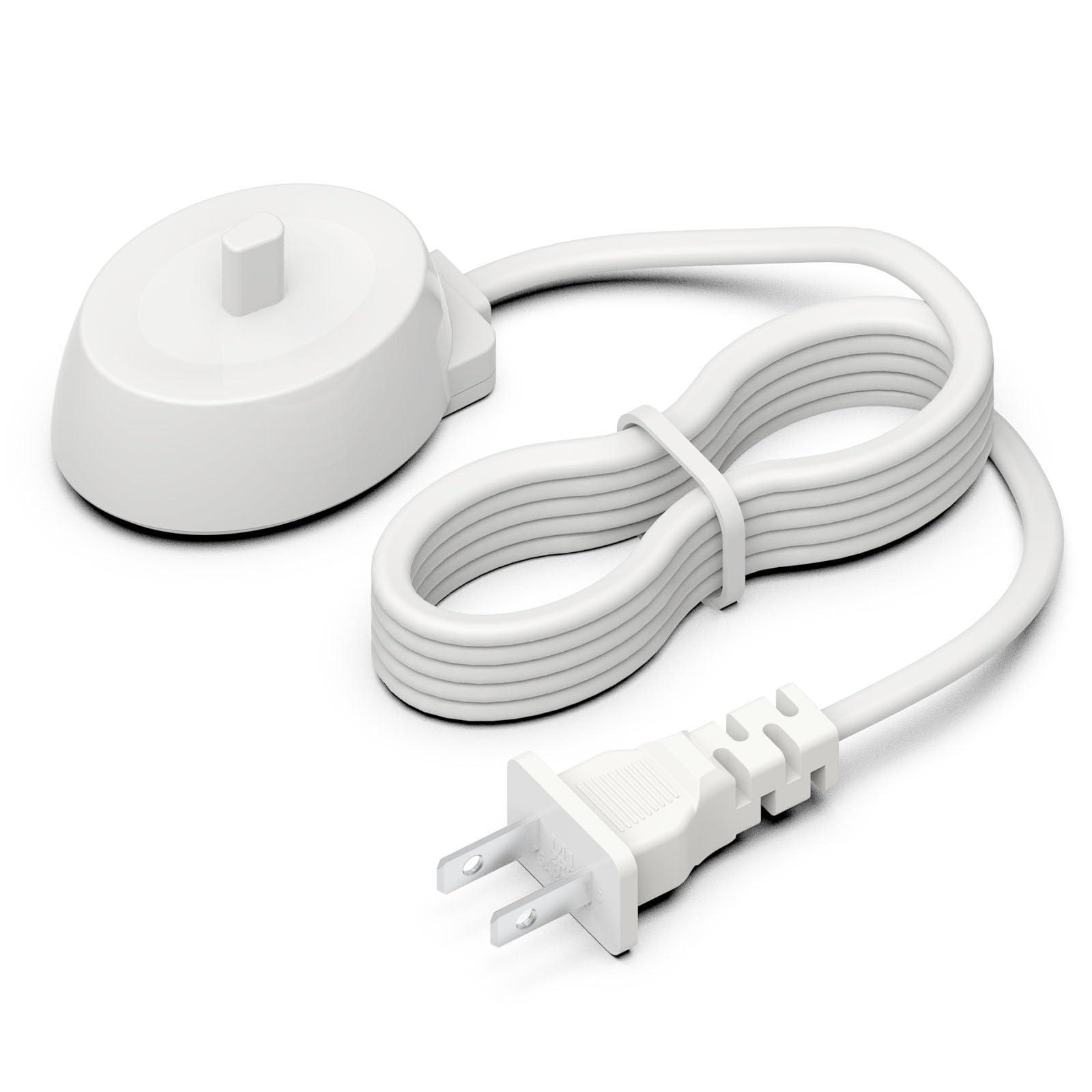 HOUTQPLE Oral B Charger for Electric Toothbrush Replacement Charger Base, Oral B Braun Charger for Oral B Pro 1000 2000 2500 3000 3709 3728 3757 5000 7000 7500/Genius/IO Series 3 4 5 6- Inductive Power Cord