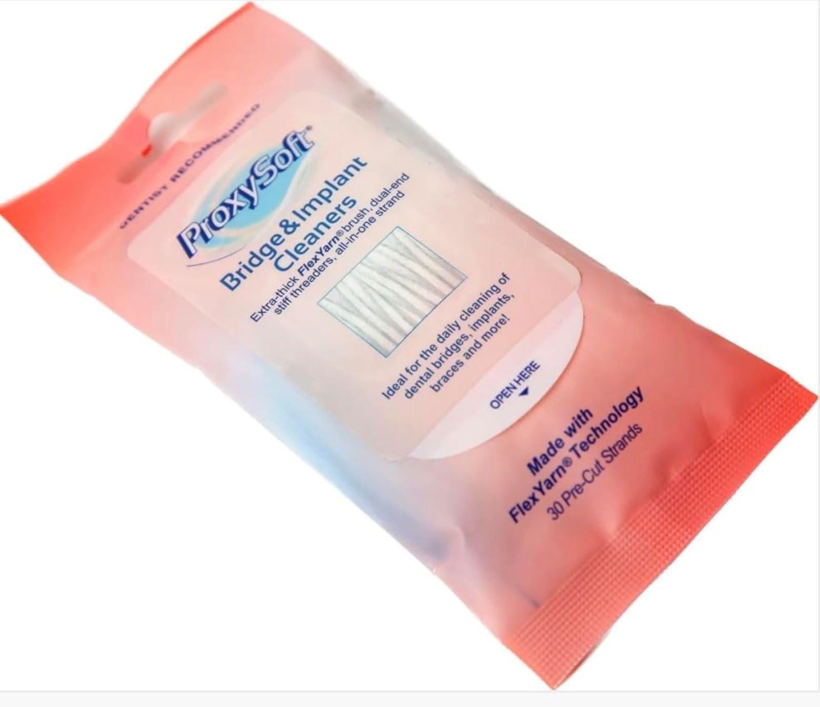 Thornton Thornton Bridge & Implant Cleaners - 30 pre-cut Strands **MINT FLAVOR **