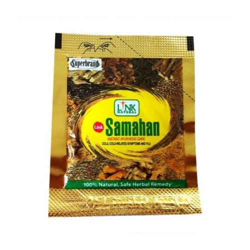 ?LINK NATURAL Link Natural Samahan Herbal Extracts Green Tea Bags For Cold Cough Immunity (10 Pcs X 4G Sachets) 4 Grams