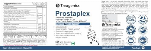 Trexgenics Trexgenics® PROSTAPLEX Advanced Prostate Health function support formula (60 Vcaps) (1)