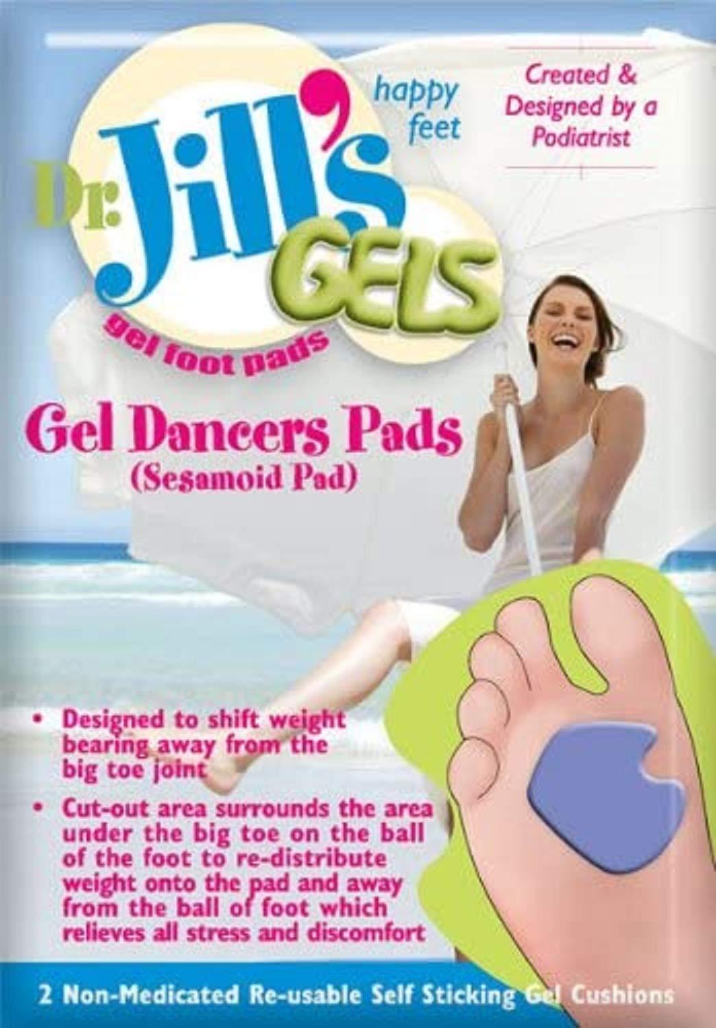 Dr. Jill\'s Foot Pads Dr. Jill\'s Gel Dancer\'s Pads (Left Foot)