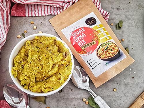 Indulgence INDULGENCE Jowar Upma Diabetic Friendly and Gluten Free Healthy Upma for Breakfast Serves 3 (Pack of 1)