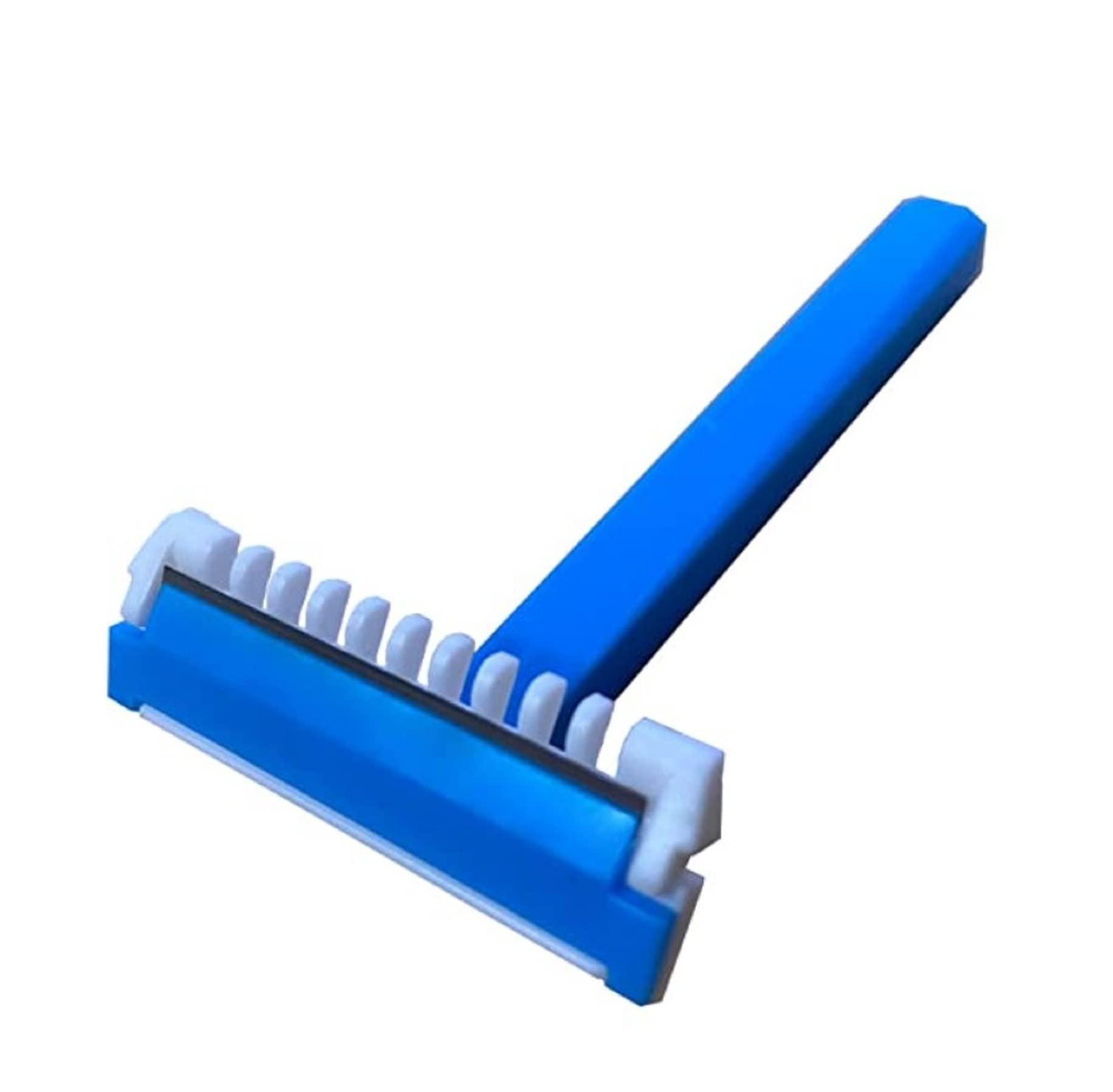 Easy Shower Easy Shower Disposable Body Razor for Men (10 Pack) - Sensitive Body Razors / Blades (Blue)