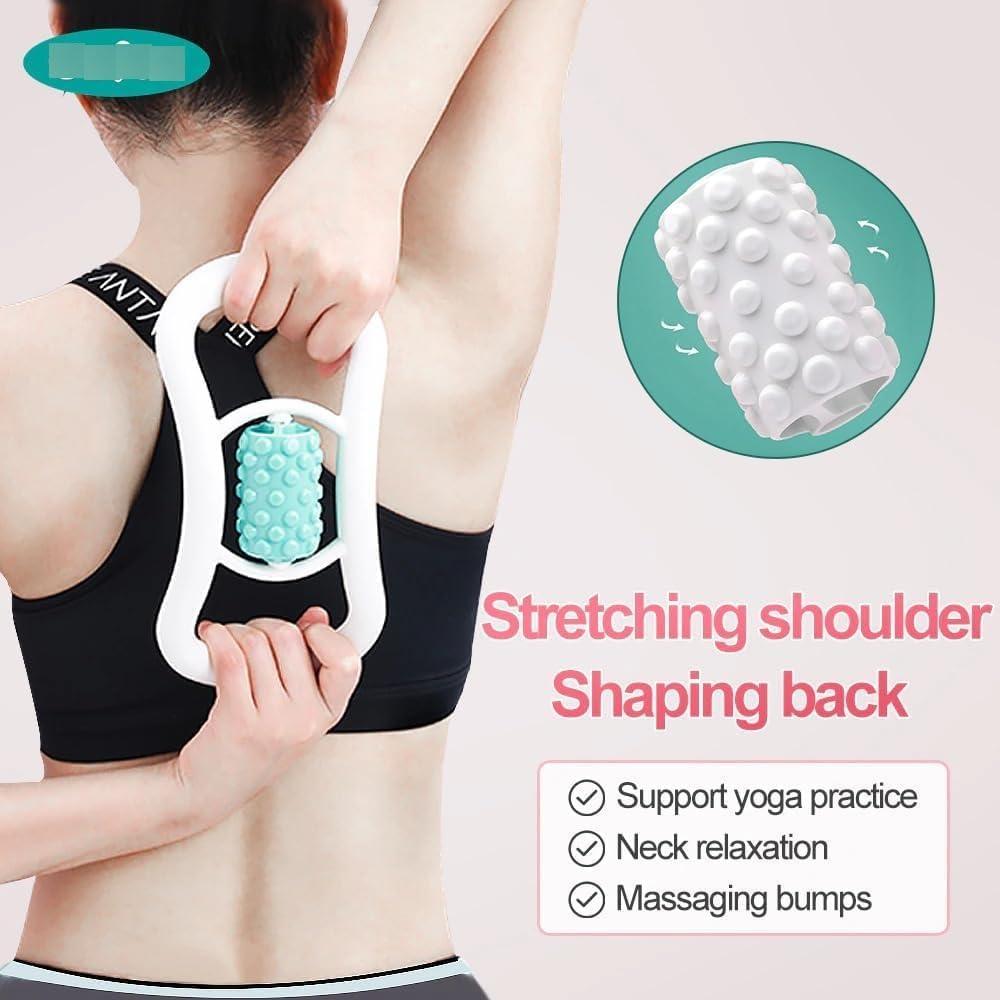 kriya KRIYA Yoga Ring Massage Manual Massager Open Shoulders Beautiful Back Equipment Thin Shoulders Massager for Athletes, Yoga, Physical Therapy, Recovery