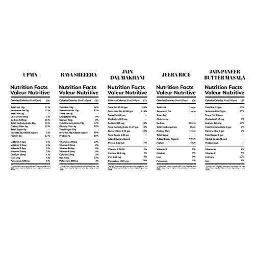 BOWLFUL Bowlful Jain Full Meal 2, 100% Natural, Ready to Eat, Freeze Dried Food