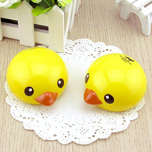 HOMIES INTERNATIONAL HOMIES INTERNATIONAL Donald Duck Shaped Eye Care Hard and Soft Lens Case with Mirror (8x8x3 cm)