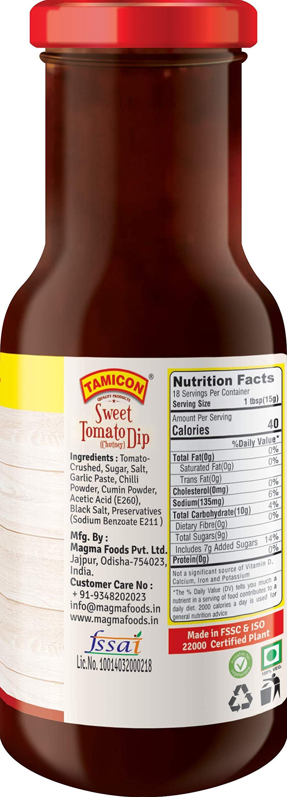 Tamicon Tamicon Sweet Tomato Dip ,Tomato Chutney (270 Gram) Sause