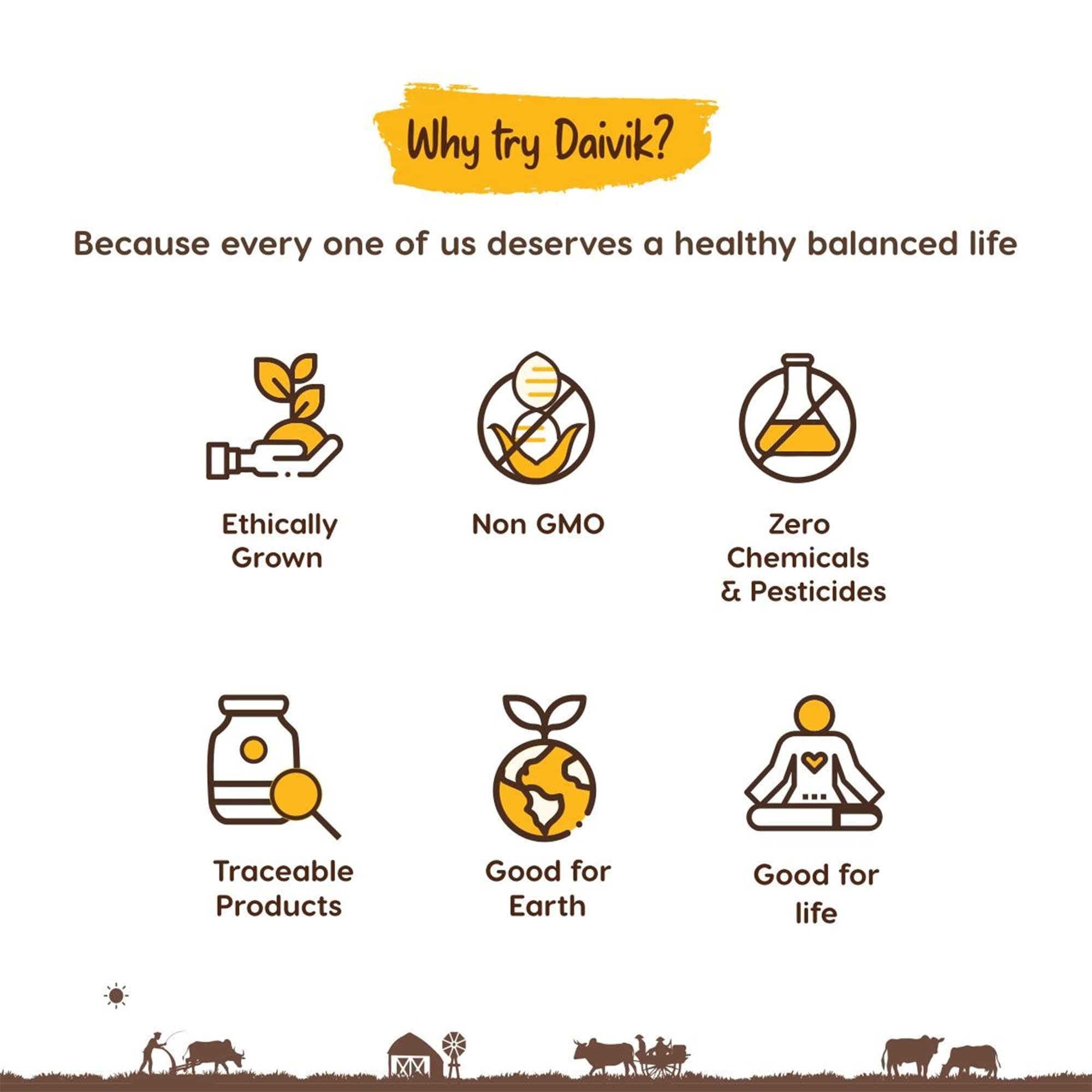 DAIVIK NATIVE RAW GROUNDNUTS - 500GMS