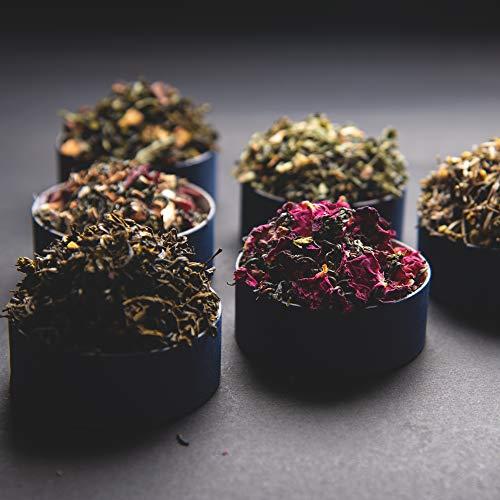 Udyan Tea Udyan Tea Floral And Fruit Green Tea Sampler - 60g | 6 Varieties - 10g Each | Green Tea Assorted Pack | 100% Natural Loose Leaf Tea Samples
