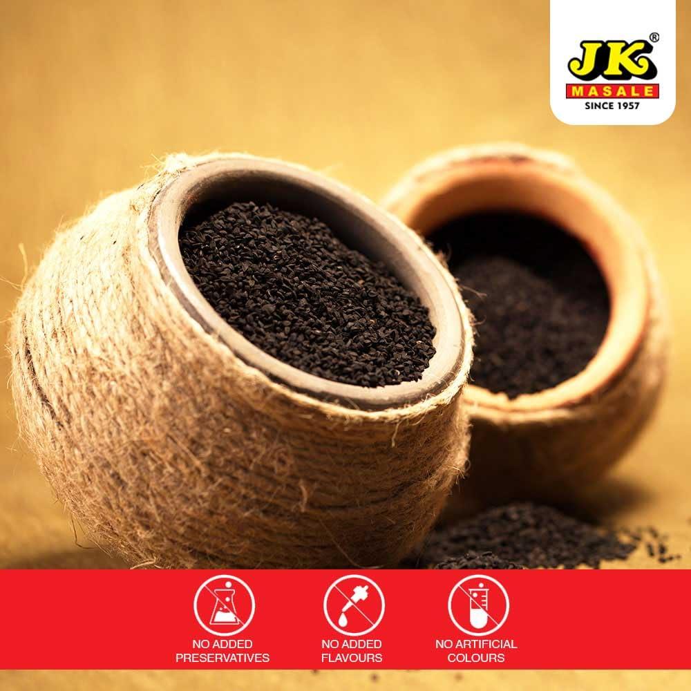 JK JK Kala Jeera, 100 Gm (Pack Of 5) | Karunjeeragam/Kala Jeera/Kalonji Seed | Whole Black Cumin Seeds | 100% Natural | Spice Enrichment, 500 Gm