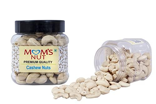 MOM'S NUT MOM'S NUT Whole Cashew Nuts with Jar Packing (Kaju)-250gms