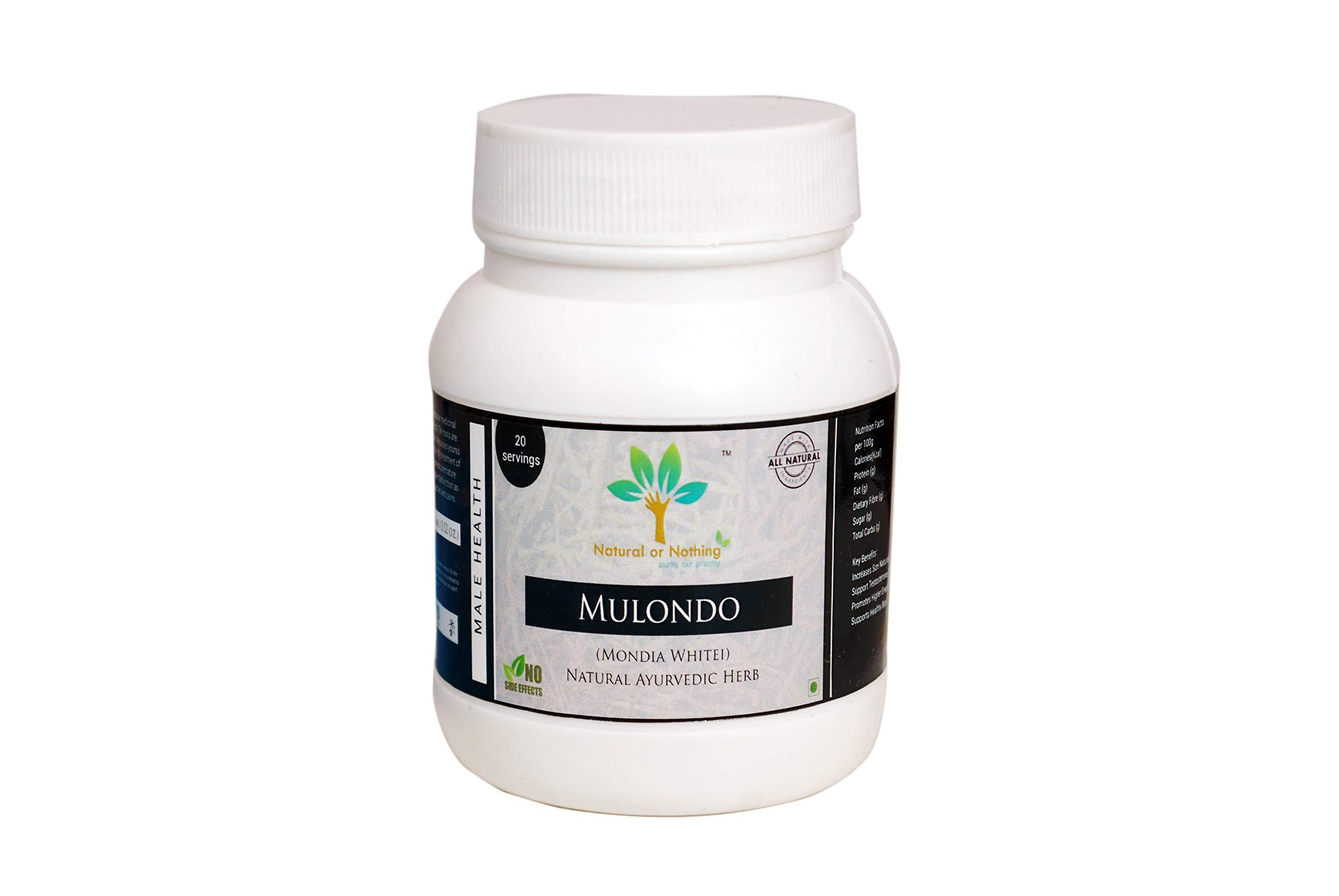 Natural or Nothing Natural or Nothing Mulondo Mondia Whitei Root Powder 100 Grams