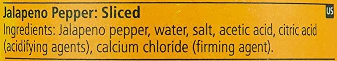 Generic American Garden Jalapeno Pepper Sliced Olives, 454 g (Jar)
