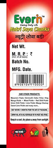 Everin Everin Nutri High Protein and Healthy Gluten Free SOYA Chunks Combo Pack of 15 (100g Each)