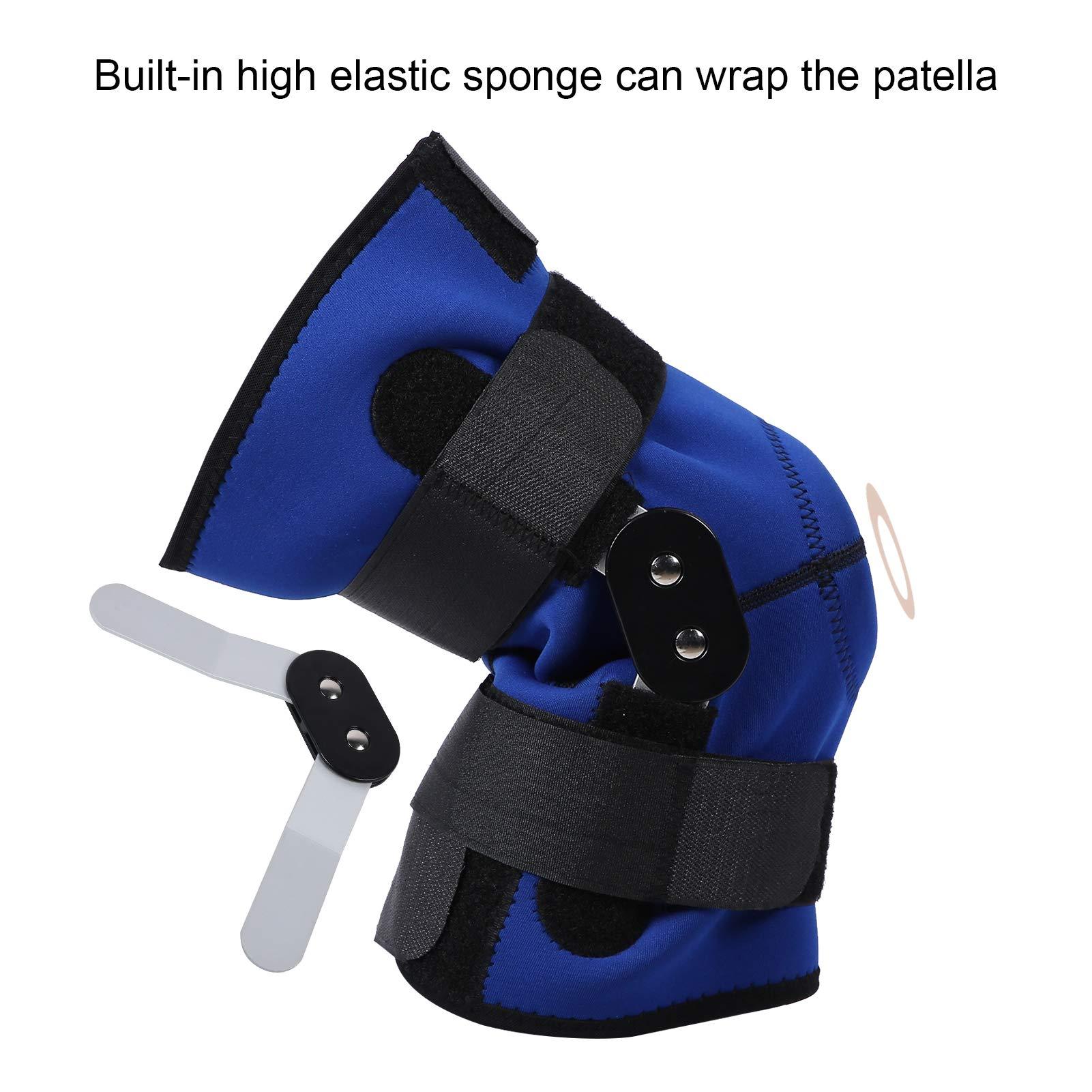 Generic Knee Brace, Aluminum Alloy 13 X 7.9in Knee Braces for Knee Pain Knee Support Protector for Running Workout for Men Women |
