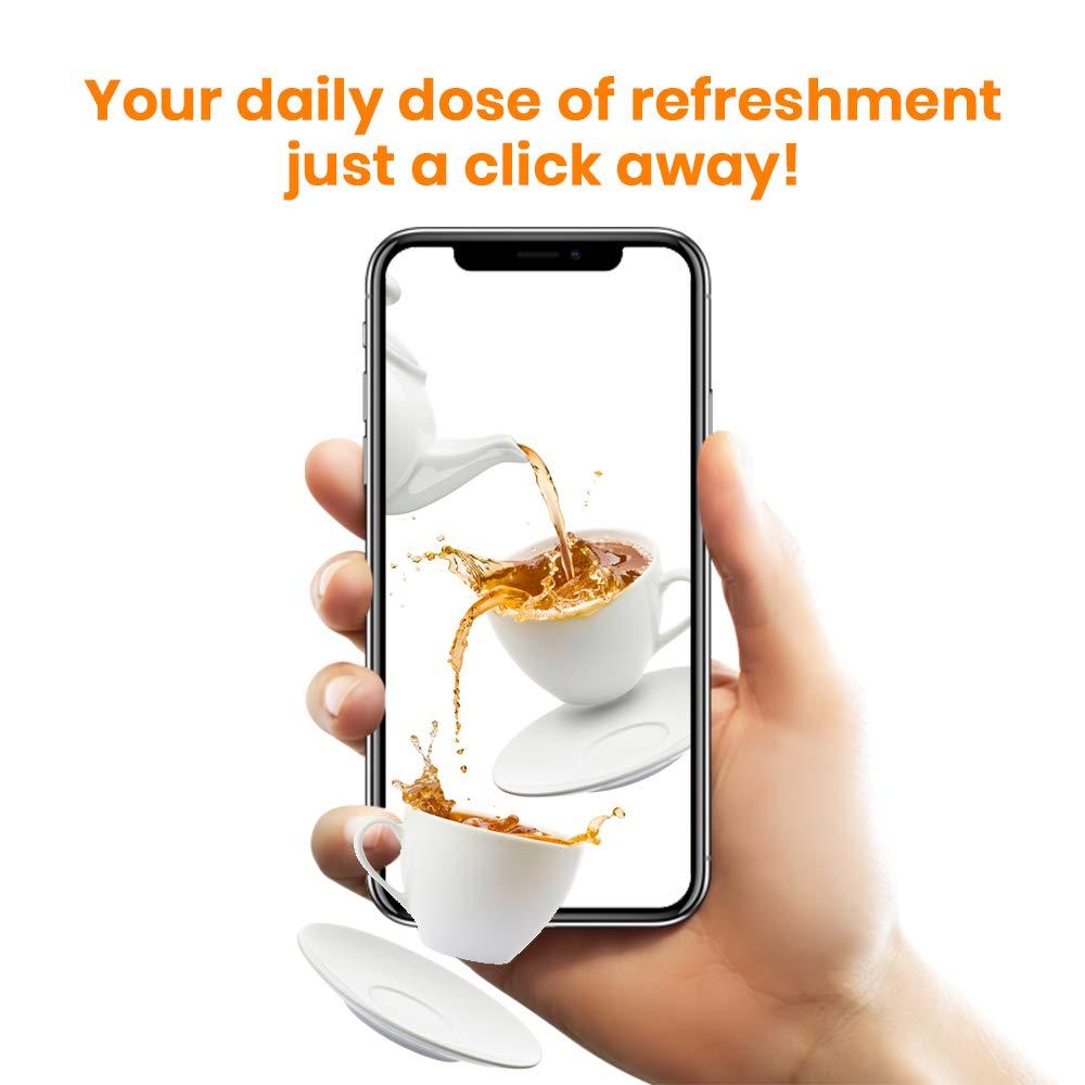 Desire Desire Lemon grass ginger tea Instant Premix, 500gms, for both Manual and Vending machines, Instant tea mix, Lemon grass ginger flavor, Refreshing taste