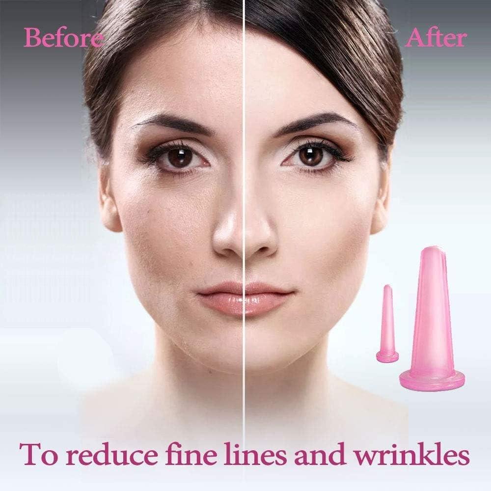 Bella Faccia Bella Faccia 7Set Cupping Therapy Set, Silicone Anti Cellulite Cup, Vacuum Suction Massage Cups, Facial Cupping Sets, Body And Face Massager For Adult & Home Use