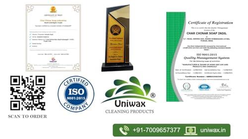 uniwax uniwax Fabric shiner, color enhancer, Saree polish Garment shine enhancer fabric finishing liquid 1kg