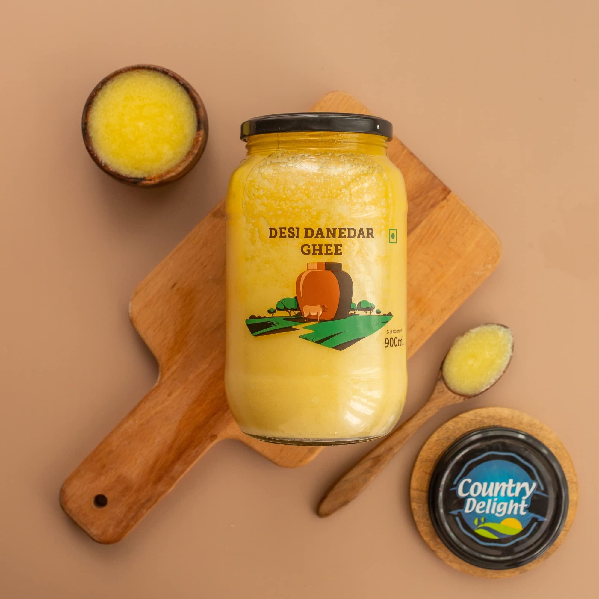 Country Delight Country Delight Desi Danedar Ghee 900 Ml | Cow Ghee Pure (Pack Of 1)