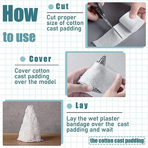 Ndola Ndola I Orthopedic I Soft Cotton Roll I Cast Padding I Soft Roll I size 15 x 3m (set Of 24)