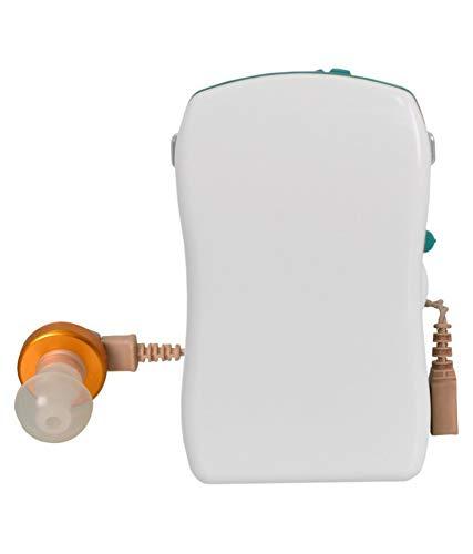 Enlinea Enlinea Pocket Sound Enhancer Hearing Amplifier F-16P Moderate Hearing Loss (3 Month Seller Warranty). White