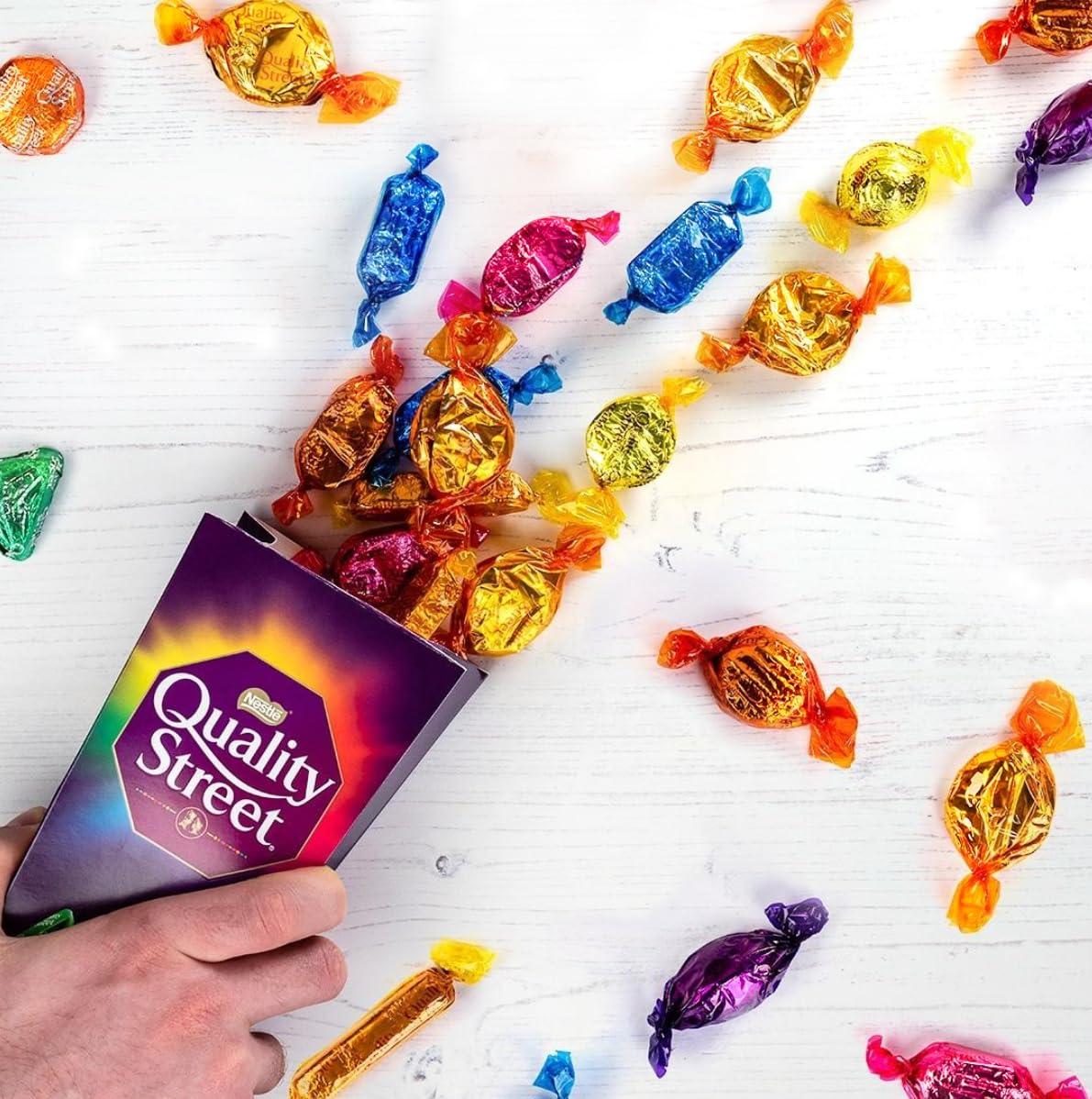 Nestl Nestle Quality Street Assorted Milk And Dark Chocolates And Toffees, 265 g