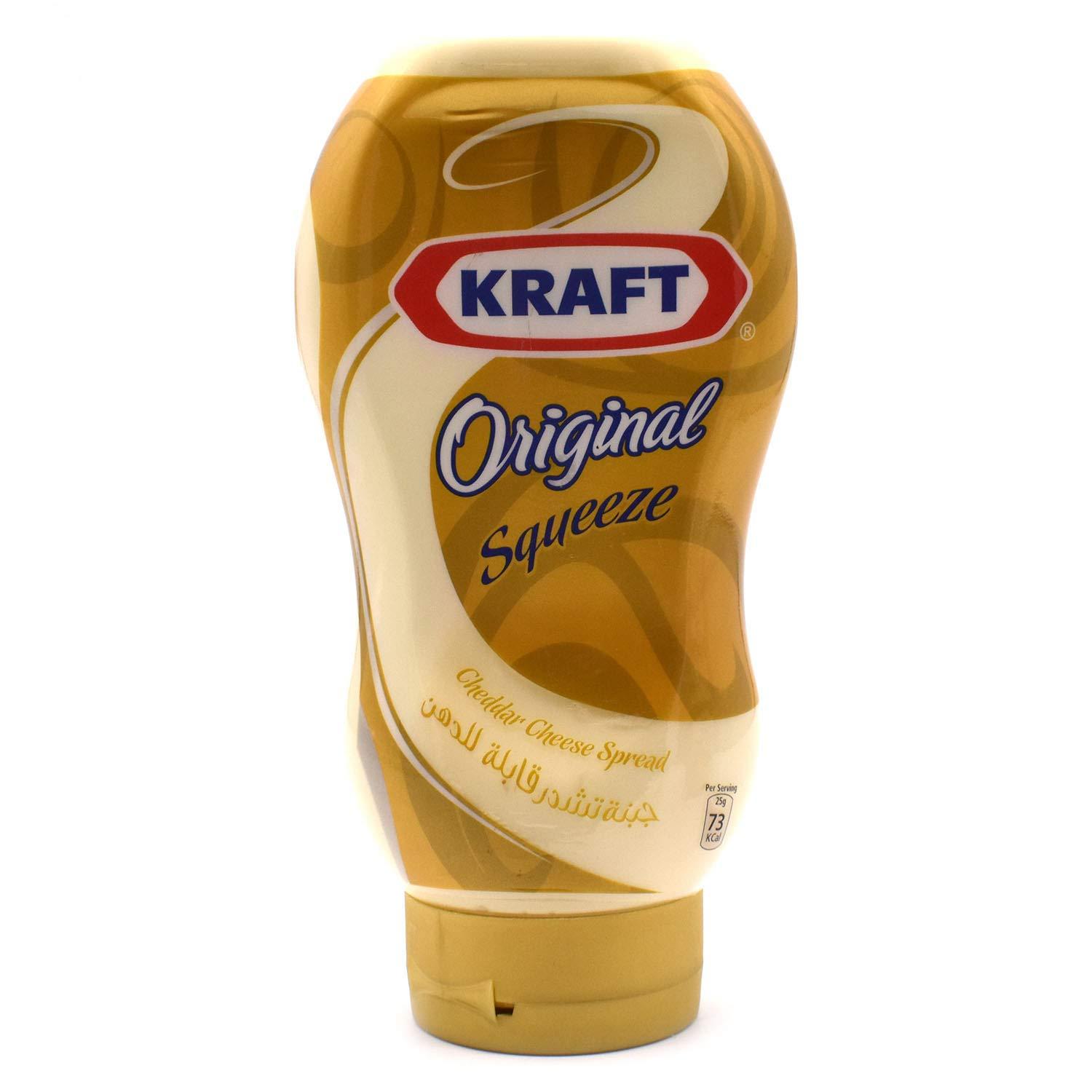 Kraft Kraft Cheddar Cheese Spread Squeeze Original, 440 g
