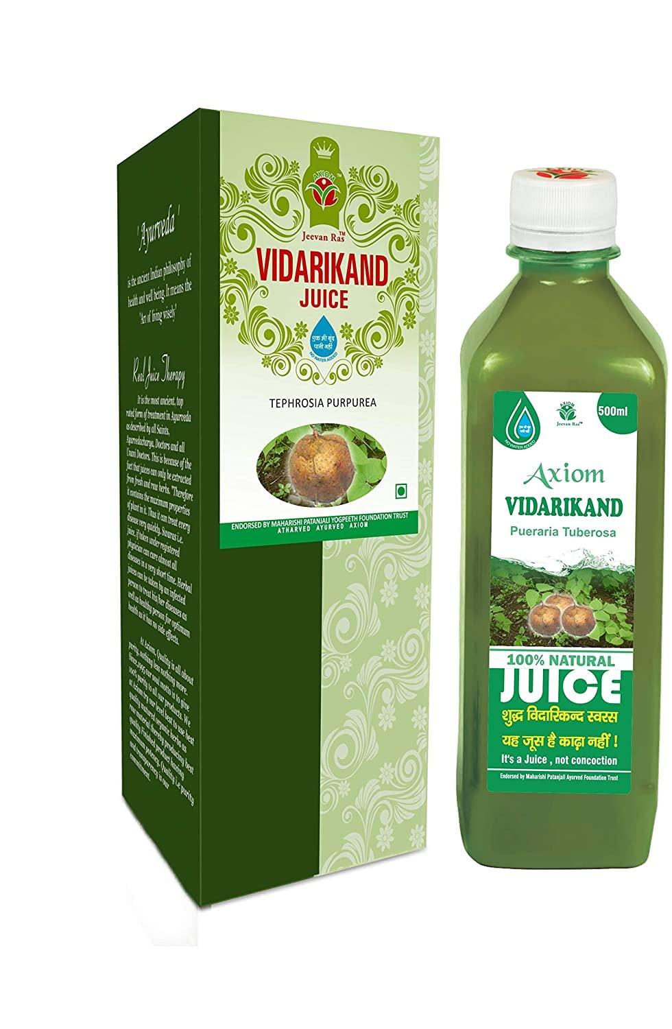 JEEVAN RAS Jeevan Ras Vidarikand Juice | Breast Feeding Supplement | Helps to Increase Breast Milk Supply | Enriched with Vidarikand Herbs | 500mL