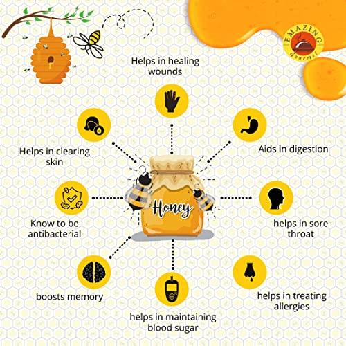 Emazing Gourmet Emazing Gourmet 100% Pure Raw Tulsi Honey 650gm