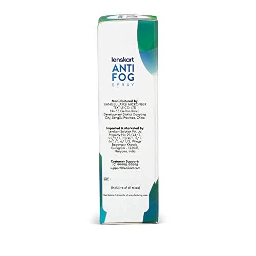 AQUALENS CONTACT LENSES Lenskart Anti-Fog Spray (Lens Cleaning Solution) - 30 ml