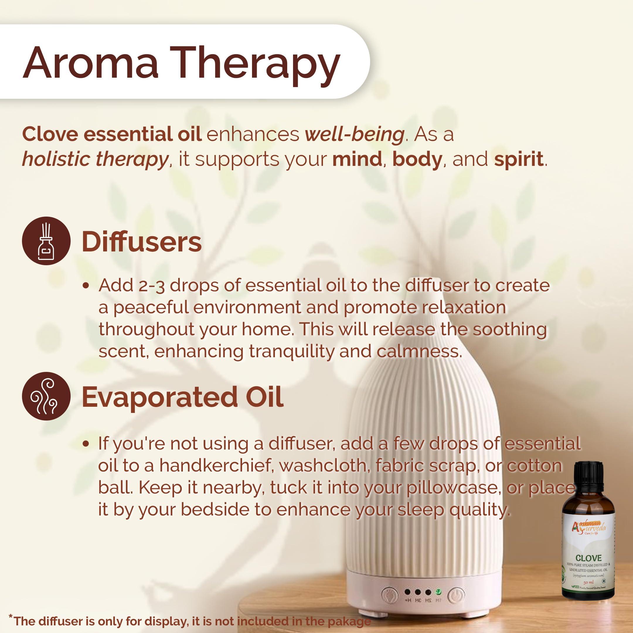 Aachman Veda Cure for Life Aashman Ayurveda Essential Oil (Clove)