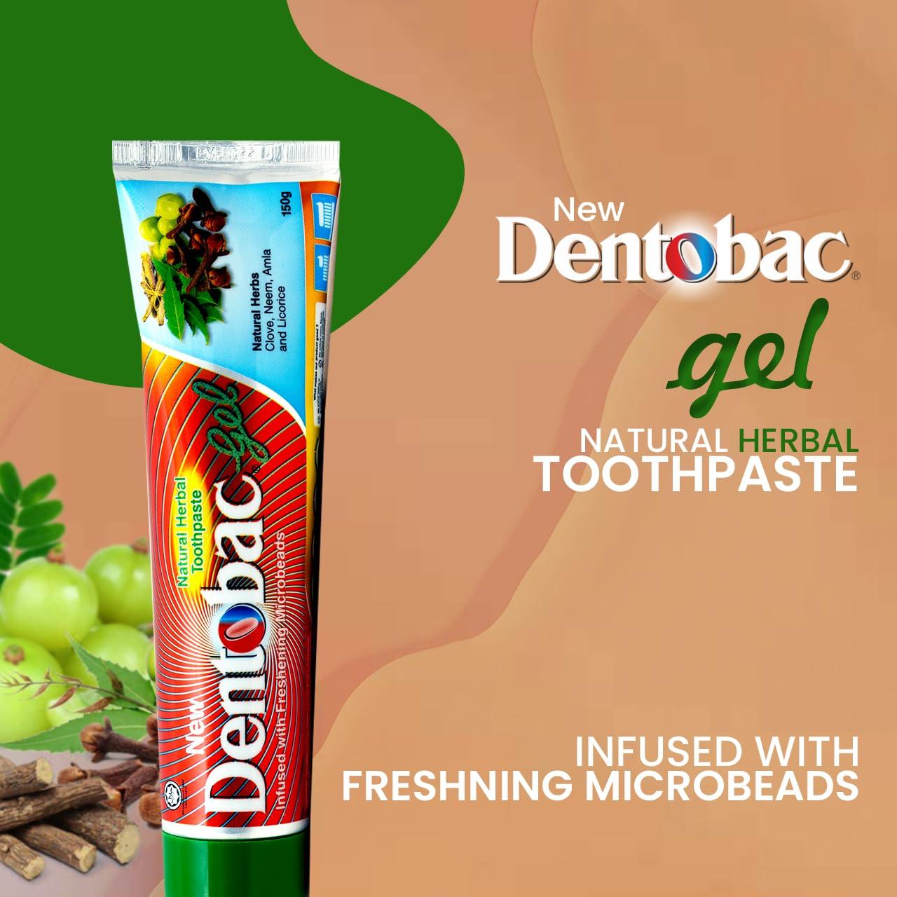 Dentobac Dentobac Gel Natural Herbal Toothpaste - 150g