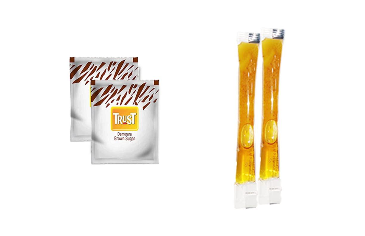 PRO ORGANIC LIFE PRO ORGANIC LIFE Honey sachet-(8gm*400pcs.)/TRUST White sugar Sachets Each Sachets of( 5gm.*400pcs.)