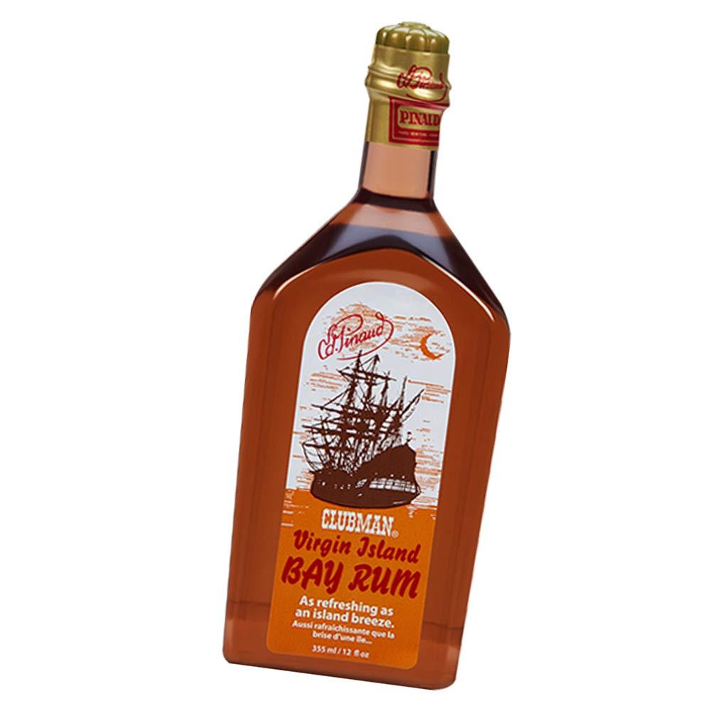 CLUBMAN Pinaud Clubman Clubman Pinaud Virgin Island Bay Rum, 12 Ounce