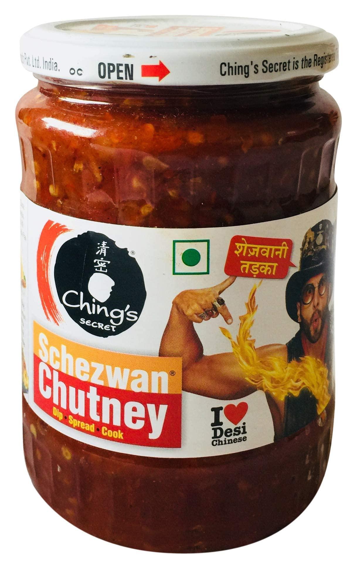Chings Ching\'s Secret Schezwan Chutney, 600g