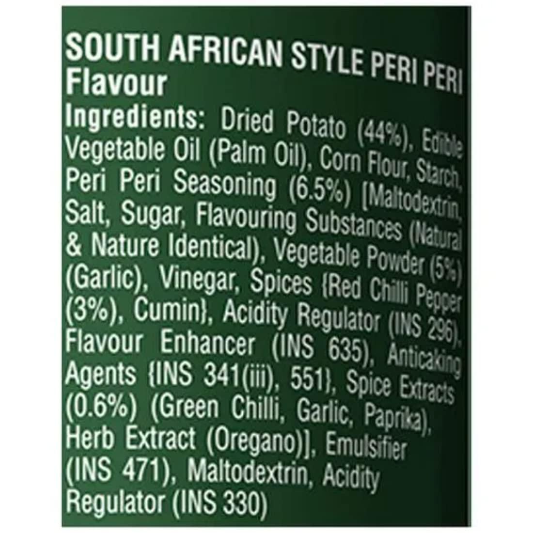 KELLOGS Pringles Peri Peri Flavour Potato Crisps, 107g