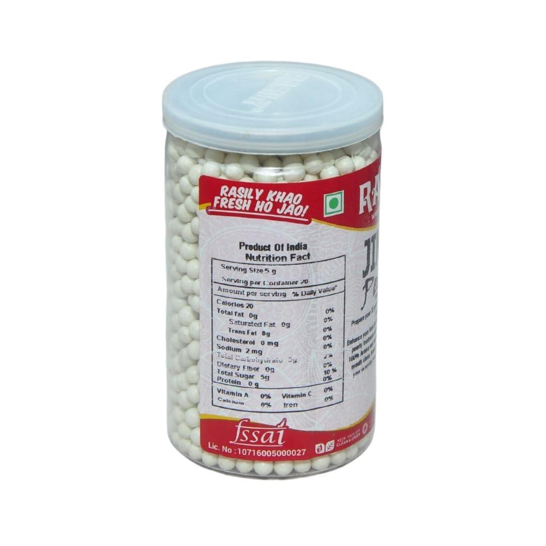 RASILY Rasily Traditional Mouth Freshener Mukhwas Mix Digestive and Hygienically Packed After-Meal Snack (Jintan Pearls, Pack of 2)