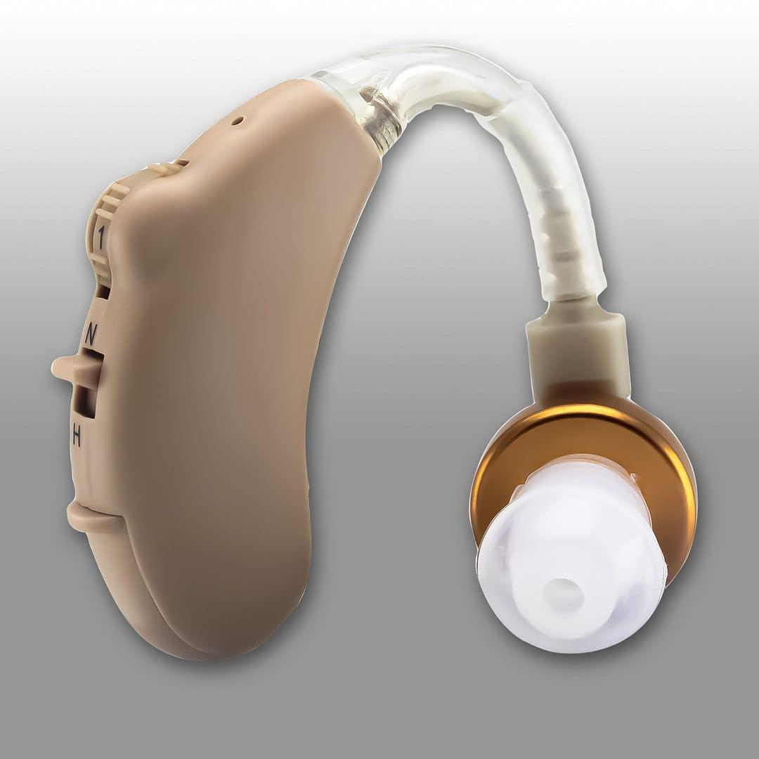 Enlinea Enlinea ENL-185 Behind-The-Ear (Bte) Hearing Aid Machine For Ear Old Age | Suitable For Mild To Moderate Hearing Loss (Pack of 1)
