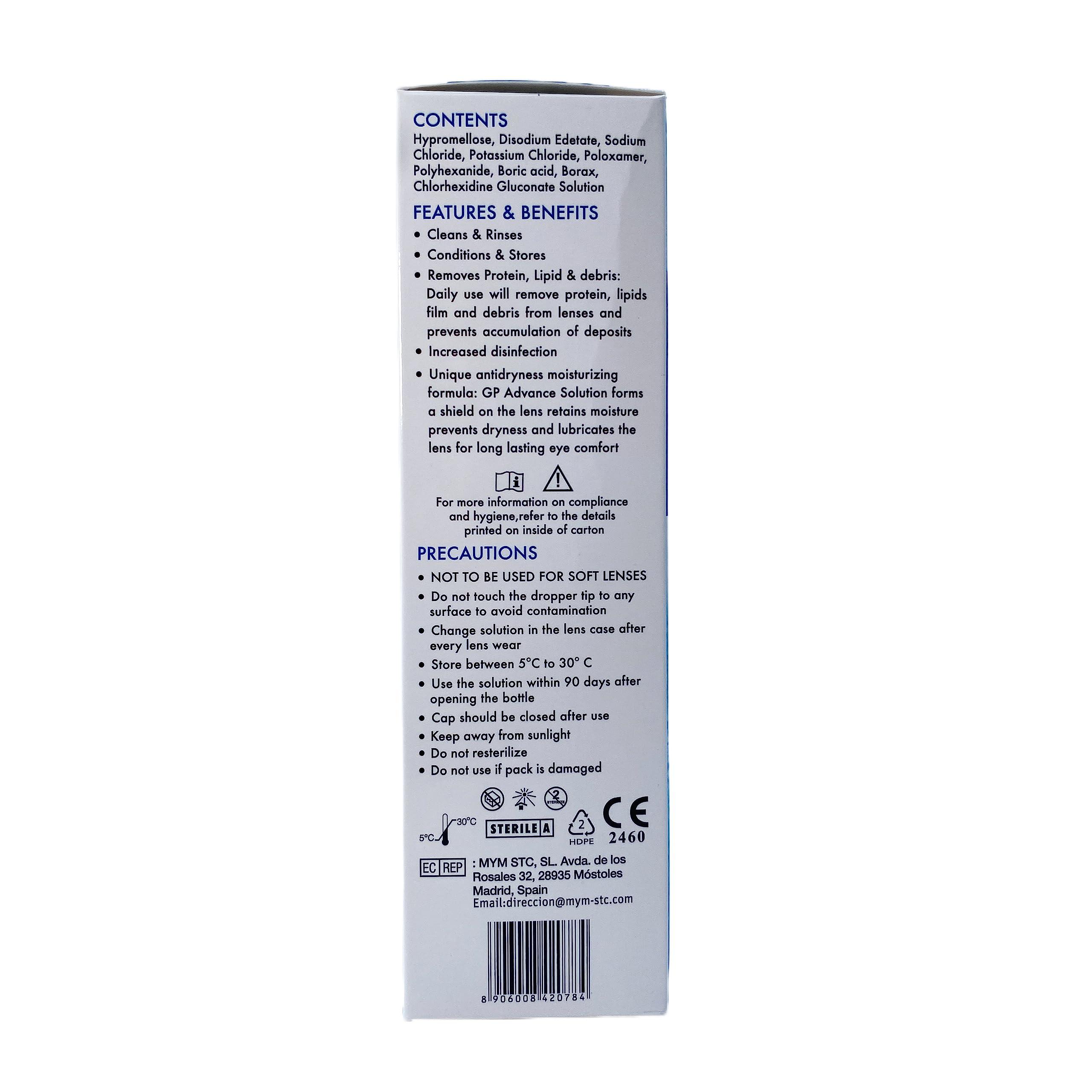 STERICON PHARMA Stericon Pharma Gp Plus Advance Contact Lens Solution (1)