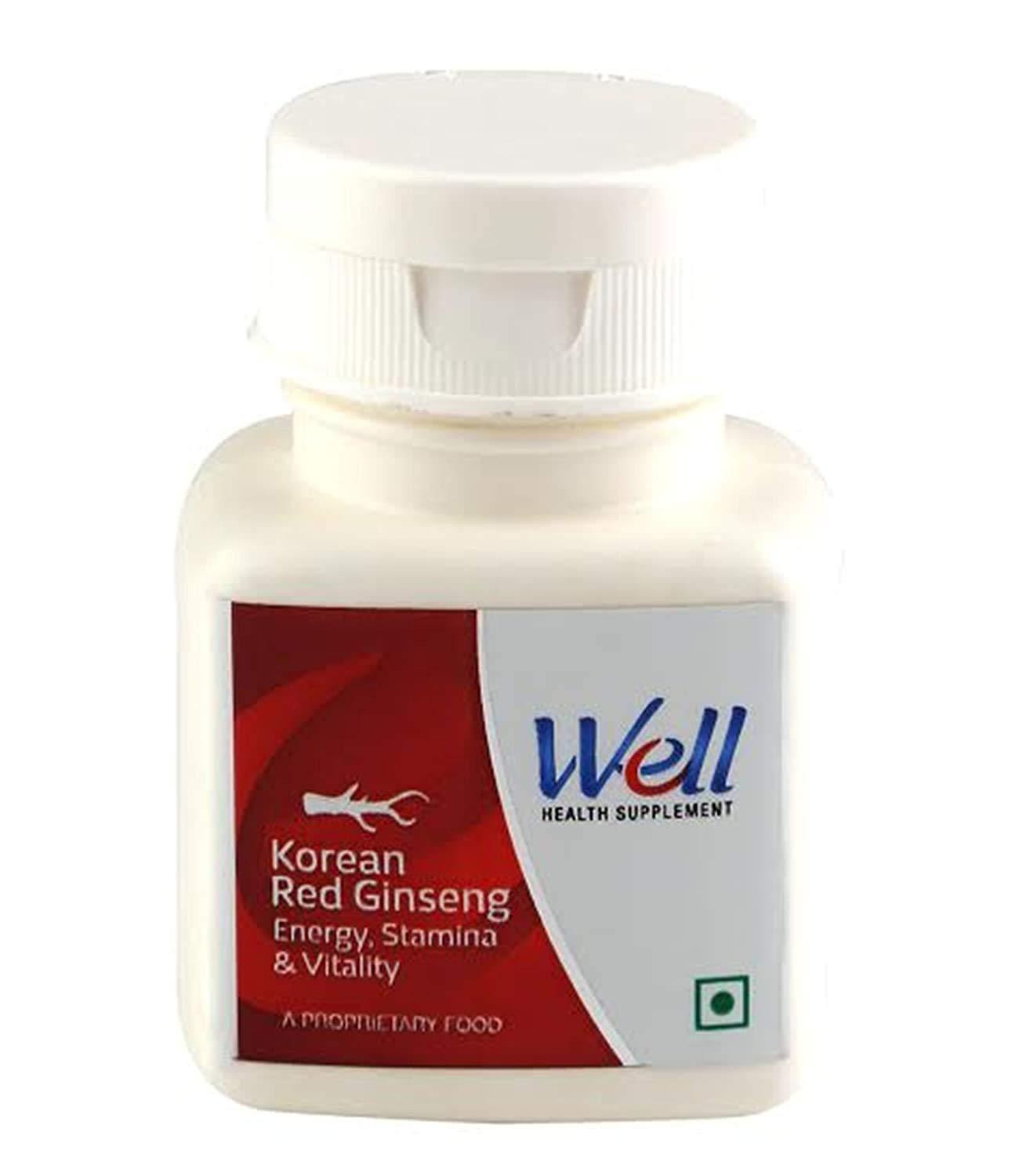 Modicare Modicare Green Organics Korean Red Ginseng Tablets (6 Yrs Old) - Rejuvenates, Stamina - 60 N, Pack of 1