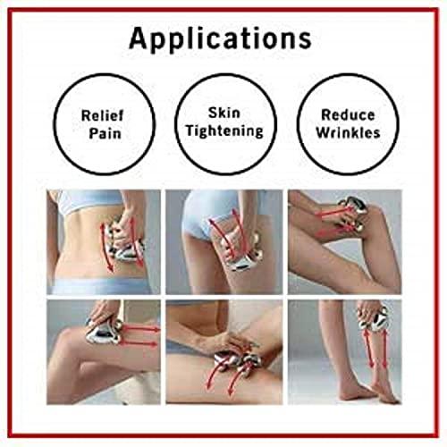 BLUE FERI BLUE FERI 4D Massage Roller Diamond Full Body Massage Roller Facial Anti-Wrinkle Smooth Skin