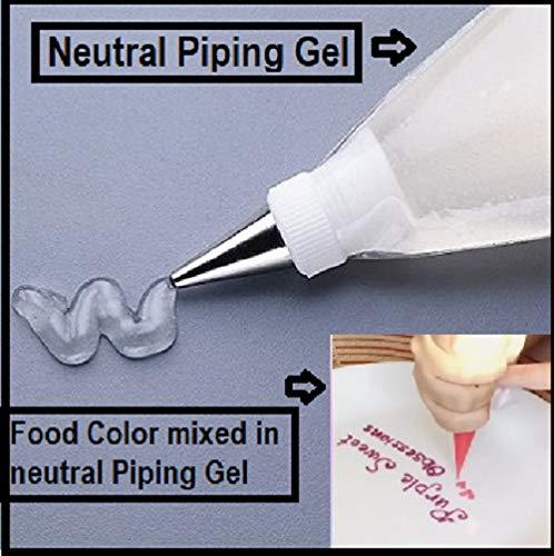 FOODFRILLZ foodfrillz Piping Gel (Neutral) Cold Glaze, 200 GR