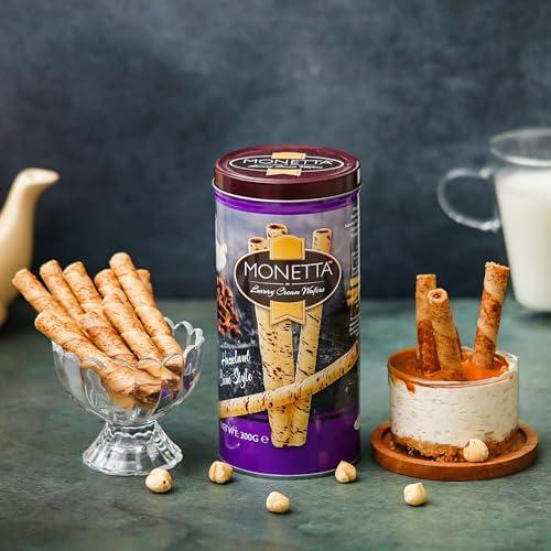 MONETTA Monetta Hazelnut Wafer Sticks 300 gm