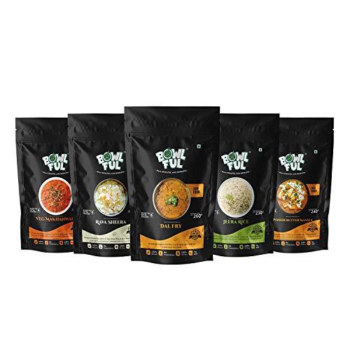 BOWLFUL BowlFul Jain Maharaja Meal, 100% Natural, Ready to Eat, Freeze Dried Food